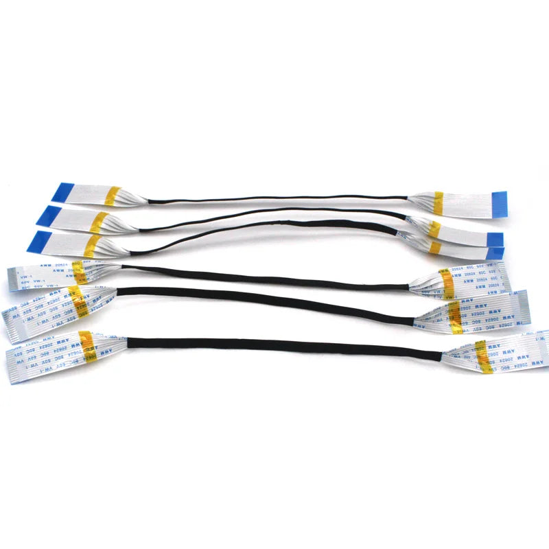 0.5mm Flexible Flat Cable FPC FFC AWM 20624 80C 60V VW-1 A/B-Type Various Pin Counts 22/24/26/30/34/36/38/40 for Electronics