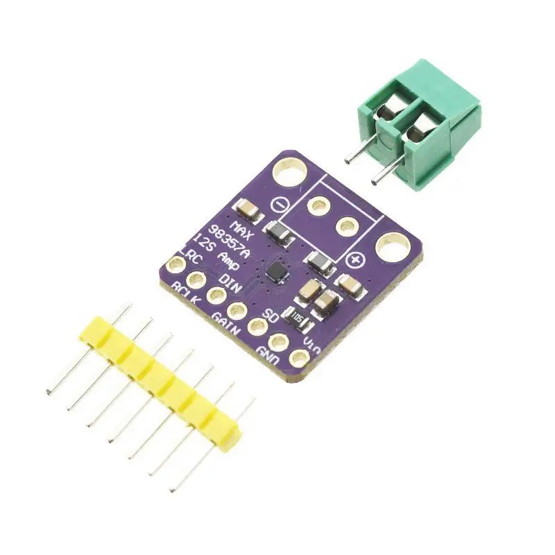 ࿑MAX98357A Audio Amplifier Module 3W I2S Input Class D Power Board Without Filter High Quality for DIY Projects