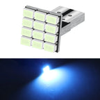 4pcs T10 W5W 194 LED CANBUS Bulb 2835 12smd 12V Car Interior Reading Lamp Clearance Lights License Plate Bulbs Dome Signal