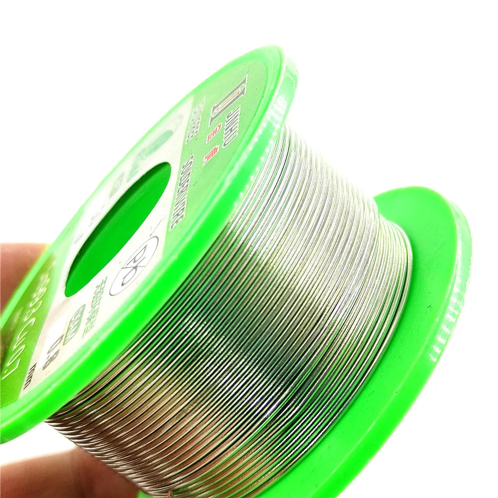 JINHU Sn99.3 Cu0.7 50G/100G Lead Free Solder Wire Tin 0.5/0.6/0.8/1.0mm Rosin Core Solder Welding Soldering Iron