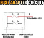 Automotive Fuse Set 5/10Pcs 12V Car Blade Fuse Holder Mini ATM ATO Add-a-Circuit Fuse TAP Adapter Fuse Fuse for Car Trucks Boats