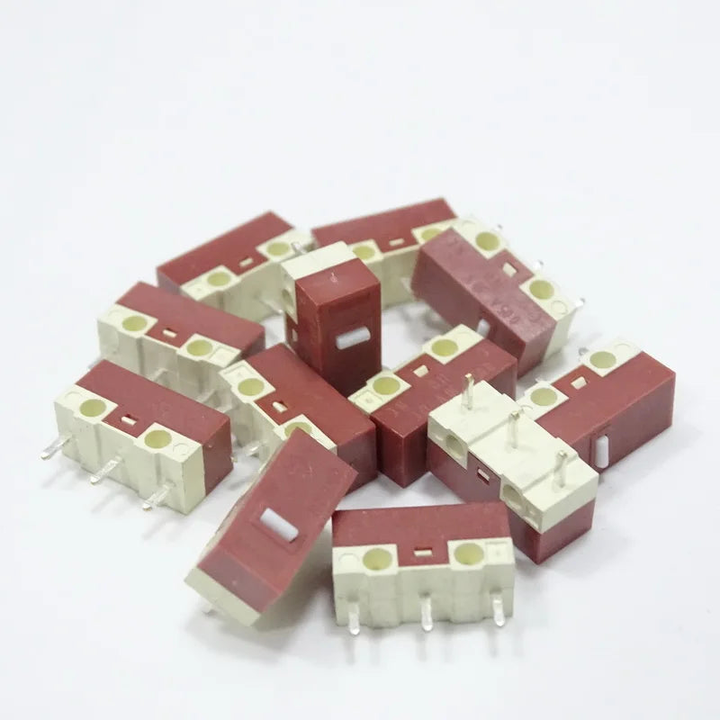1Pcs New Original HUANO Silent Micro Switch 20 Millions Click Lifetime Computer Mouse Mute Micro Switches 3Pin