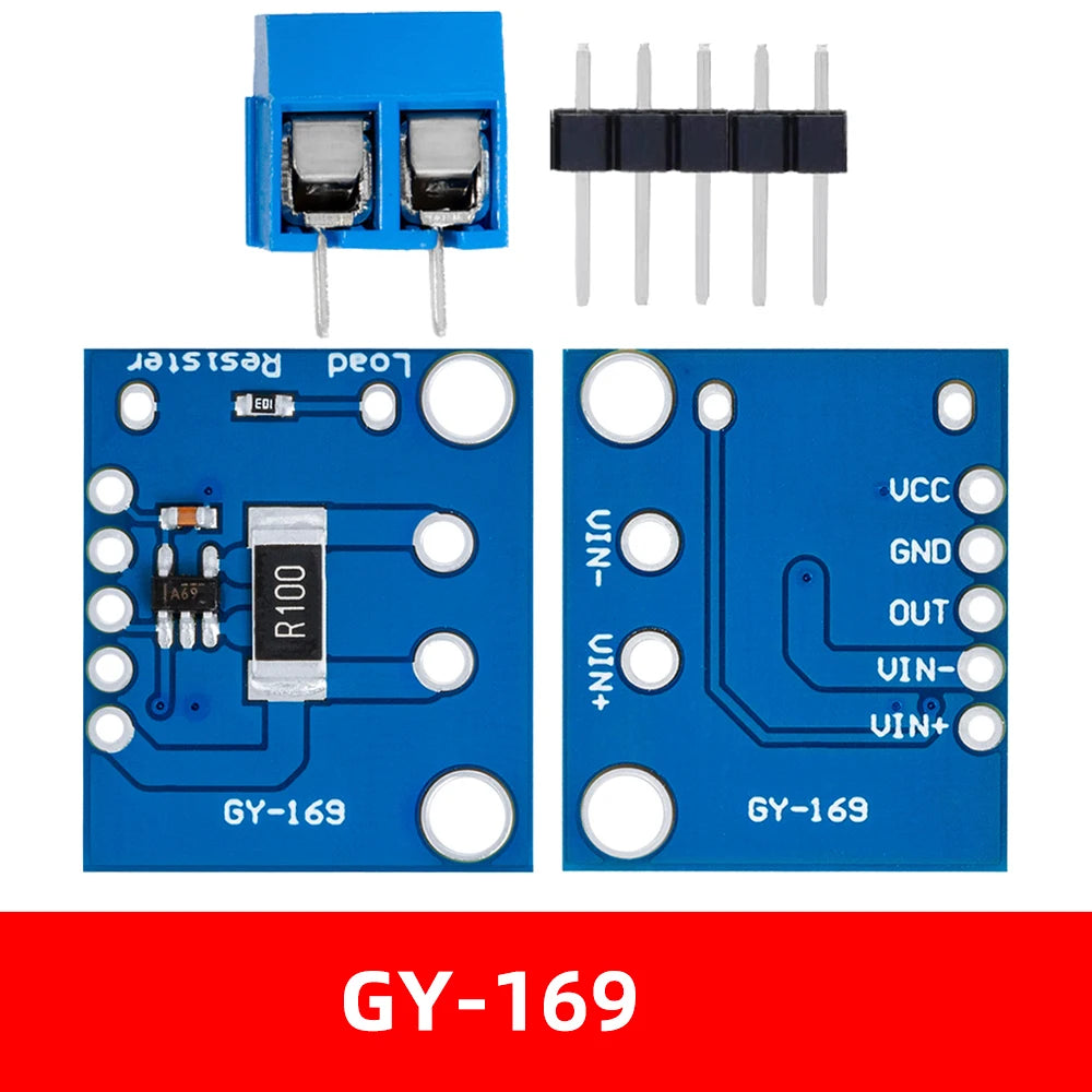 INA219 GY-169 GY-471 MAX471 3A Current Sensor Module Consume Current Detection Module for Arduino DC 0 -30V