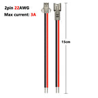 SM JST Connector Cable 22 20AWG Male Female 2/3/4/5/6Pin 12V LED Connectors For Pixel WS2812B RGB LED Strip Light Lamp Driver