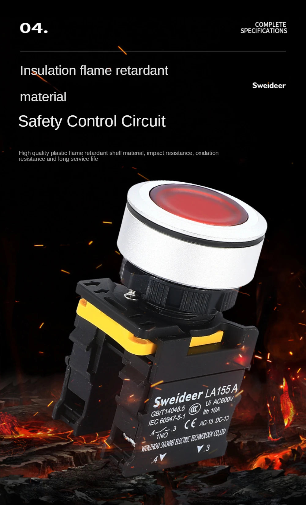 30mm Button Switch Waterproof Momentary Reset Self Locking Power Push Button Switch Flat Head 10A 1NO 1NC 2NO Red Green Yellow