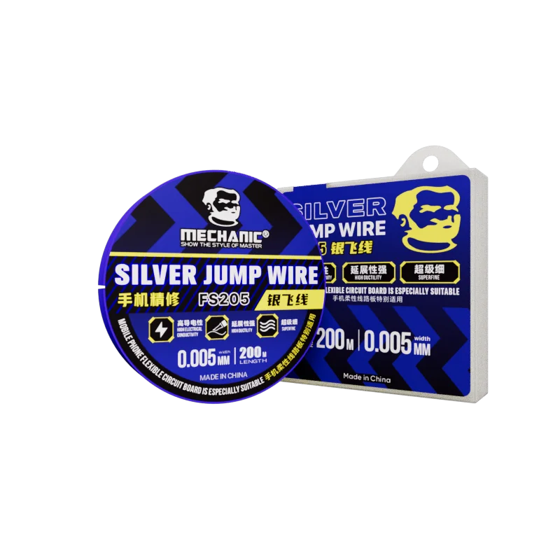 MECHANIC FX105 Ultrafine Insulated Jump Wire for Mobile Phone Motherboard CPU PCB FPC Fast Tinning No Resistance Repair Fly Line