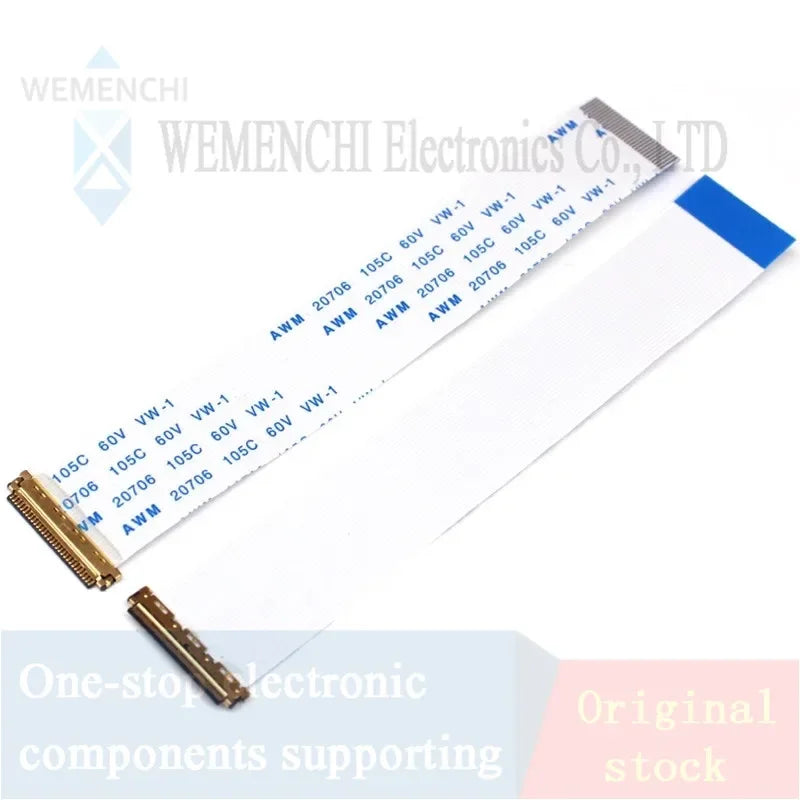 1PCS EDP  0.5MM Ribbon Cable AWM 20706 105C 60V VW-1 30 Pin 40 Pin