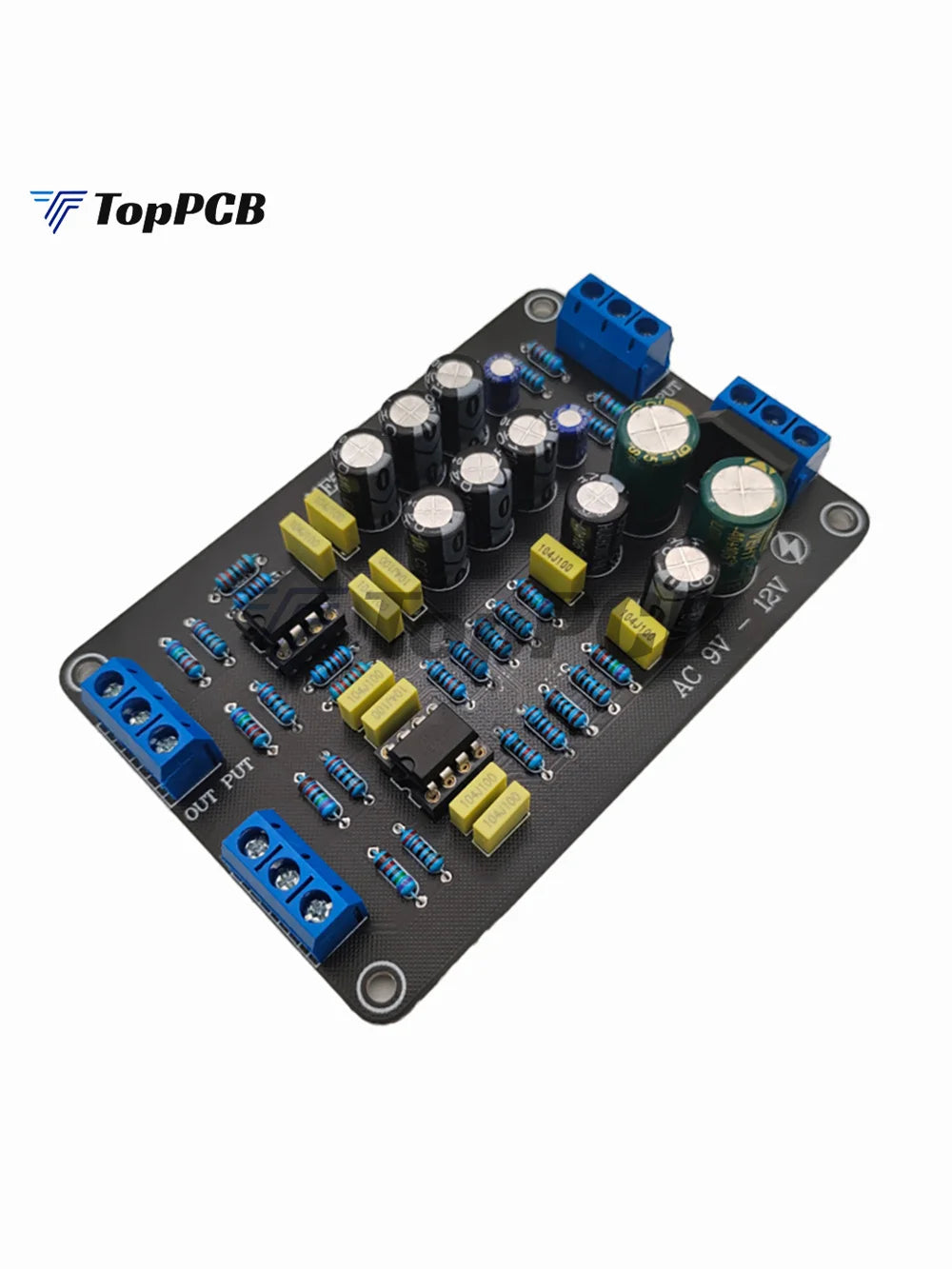 NE5532 Preamp Frequency Divider 160Hz 2 Channel Active Crossover Linkwitz Riley Filter Double Bass Divider for Power Amplifier