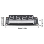 0.56 Inch LED Board TM1637 Driver 4-Digit Digital Display Module 7-segment 5V TM1637.h Display Digital I/O 2 Pins for Arduino