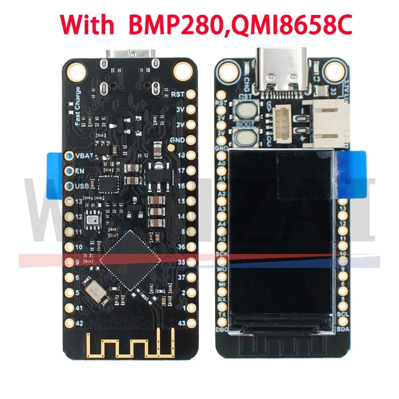 ESP32 S3 1.14 inch TFT display development board BMP280 QMI8658C programming learning controller core board