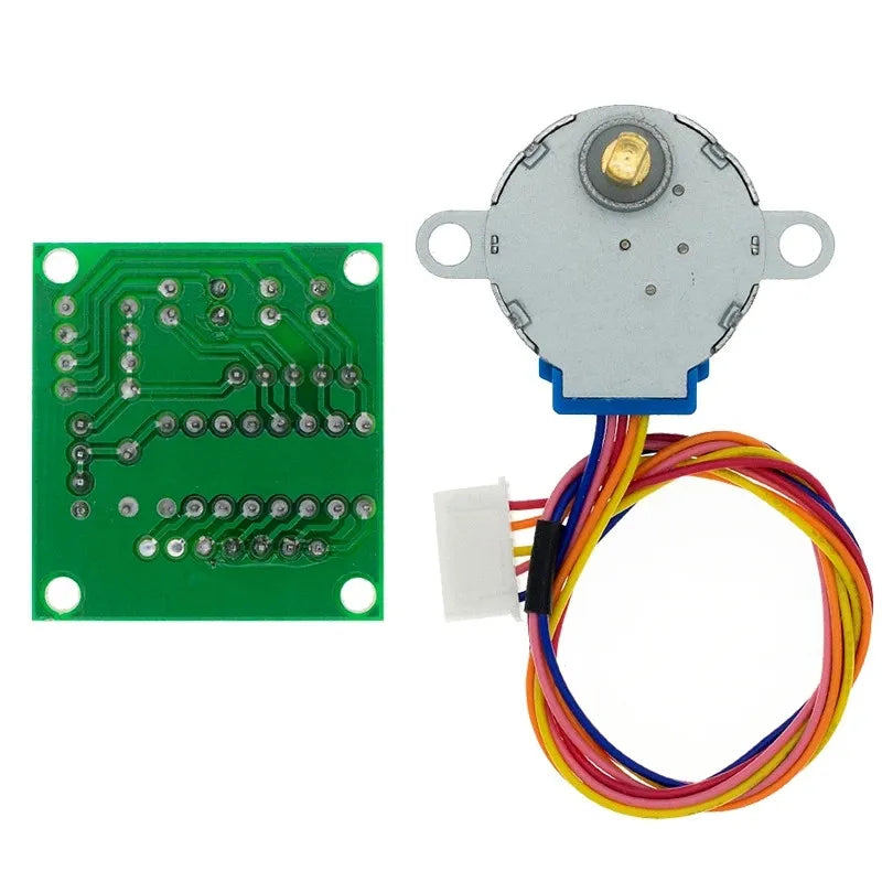 5V Stepper Motor + ULN2003 Driver Board Five-Wire Four-Phase/Stepper Motor Driver Board/Test Board 1 Set