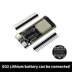 ESP32 Development Board WiFi and Bluetooth Ultra-Low Power Consumption Dual Core ESP-32 ESP-32S ESP 32 Similar ESP8266