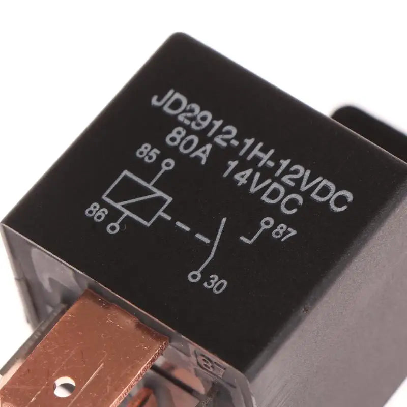1Set 4/5 Pin Automotive Relay 12V DC 24V 40A Waterproof Relay For Motorcycle Headlight Air Conditioner With Socket