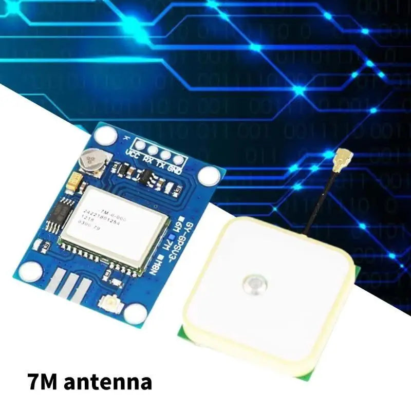 652F GY-GPS6MV2 Module 25x25mm Lareg Antennae with EEPROM and Backup Battery for Drones Enthusiasts