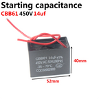 CBB65 Air conditioner compressor start capacitor 20 25 30UF 35UF 40 45 50 60 70 450V New and original