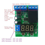 DC 12V 24V LED Digital Relay Switch Control Board Module Relay Module Voltage Detection Charging Discharge Monitor Test