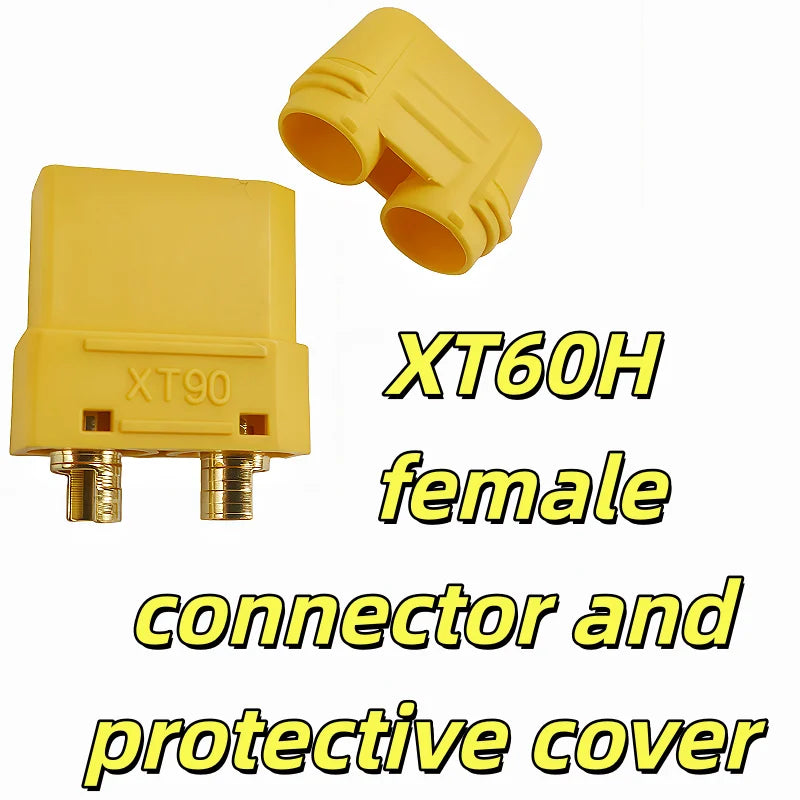 10PCS XT90H Connector 5 Pairs XT90H Connector Male Female Adapter for RC Drone Car Lipo Battery
