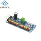 1-10PCS PCA9685 Robot Controller IIC Interface 16 Channel 12-Bit PWM Servo Motor Driver Board for Arduino Robot/ Raspberry Pi