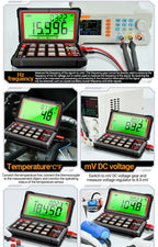 Digital Car Multimeter ANENG 623 Engine Speed Test Auto AC/DC Voltage/Current Ohm Meters Capacitance Car Pulse Width Test Tools