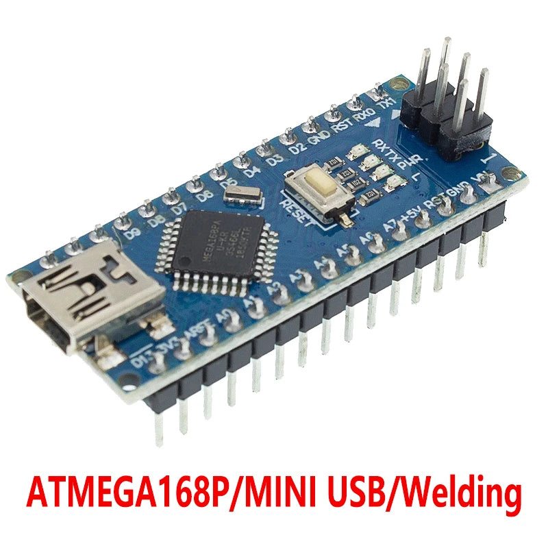 AITEWIN Promotion For arduino Nano 3.0 Atmega328 Controller Compatible Board  Module PCB Development Board without USB V3.0