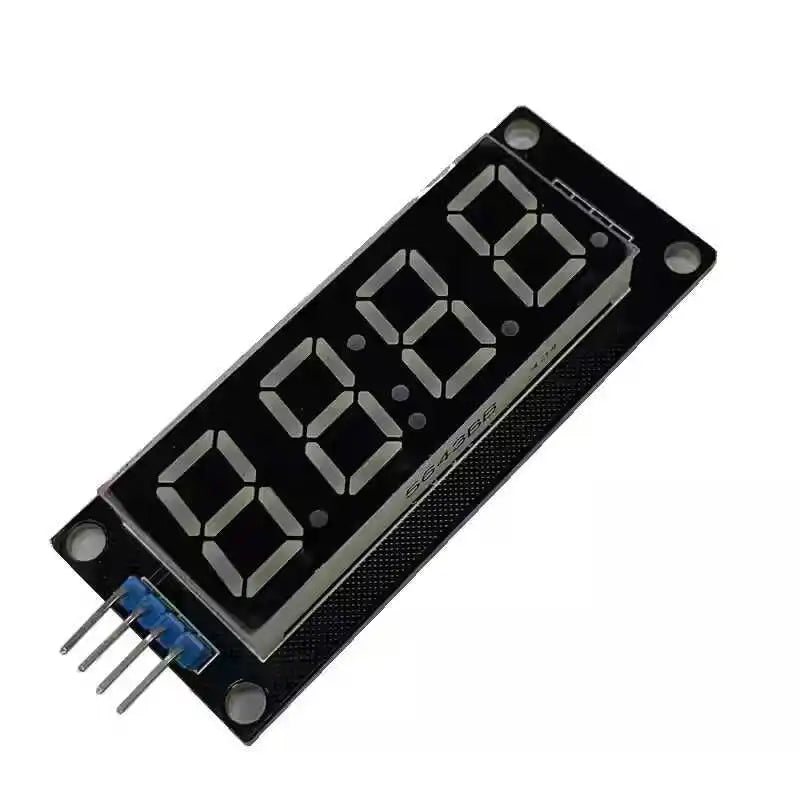 2~50Pcs TM1637 0.56 Inch 4 Digit 7 Segment LED Digital Tube Display Module With Clock Dot For Arduino Electronic Clock Project