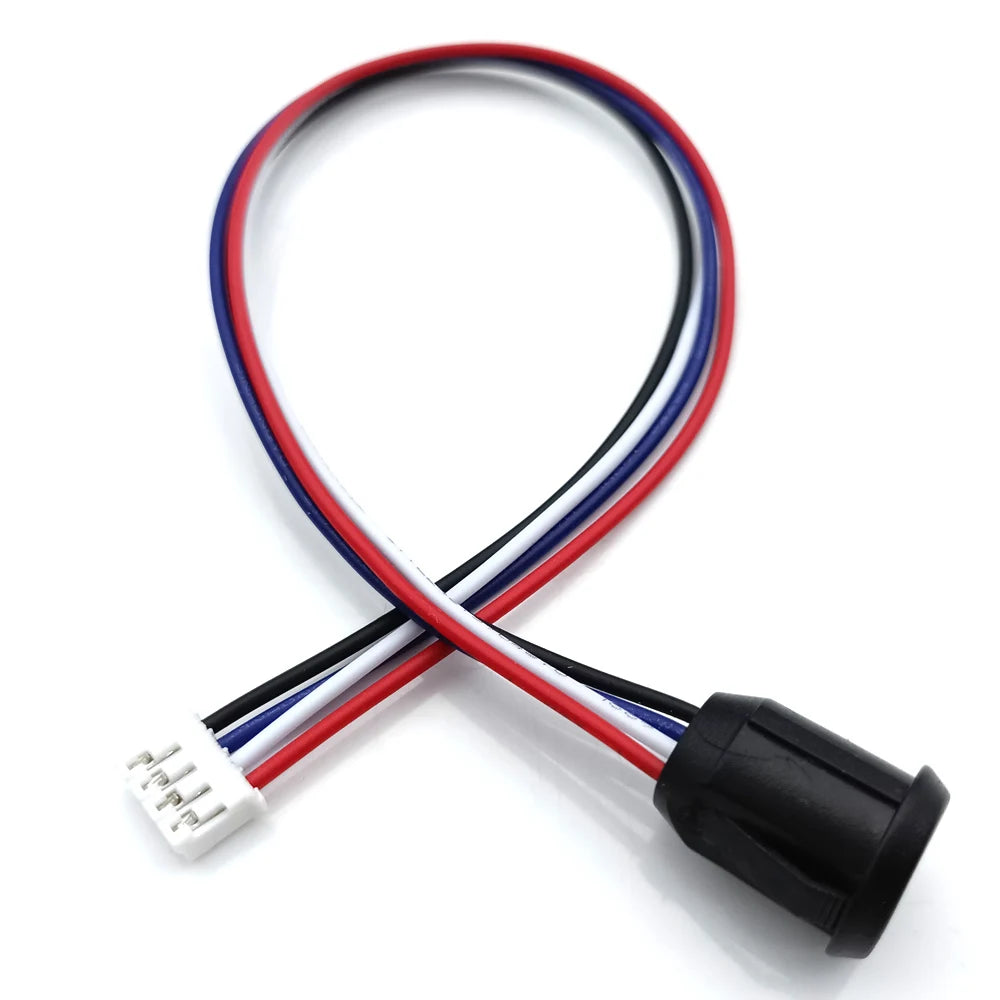 USB Type C 4 Pin Waterproof Female USB C Socket Port With Screw Hole Fast Charge Charging Interface USB Connector With Cable