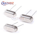 10PCS  HC-49S DIP 4 6 8 10 11.0592 12 13.56 16 18.432 20 22.1184 24 25 27 30 32 MHZ Quartz Crystal Resonator Passive Oscillator