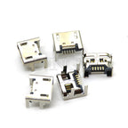 20PCS 5 Pin 10 Pin SMT Socket Connector Micro USB Type B Female Placement 12 Models SMD DIP Socket Connector