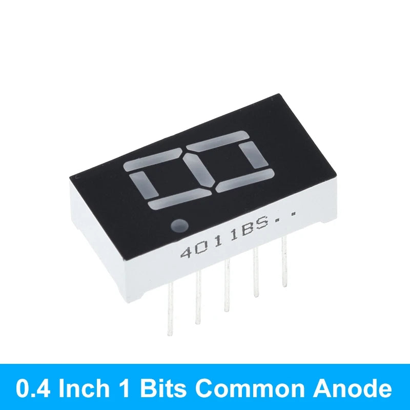 TZT 0.28/0.36/0.4/0.56 inch LED display 7 Segment 1/ 2 / 3 / 4 Bit Digit Tube Red Common Cathode / Anode Digital led 7segment