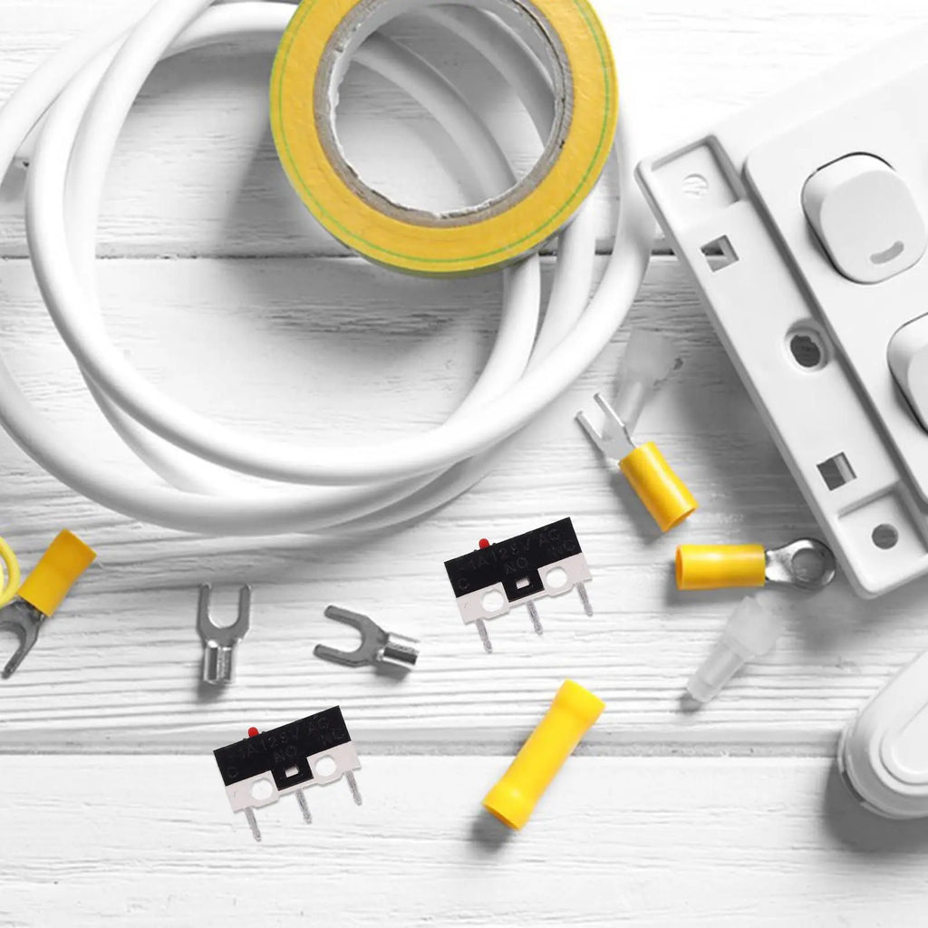 50pcs Micro Limit Replacement Appliance Door Switch For Industrial Commercial Residential Use Electrical Control Solution Switch