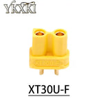 2-5PCS XT30U XT30U-F XT30U-M Connector Male Female Bullet Connector Plug Socket For RC FPV Car Lipo Battery Parts Plug