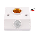 AC110-240V 86 human body infrared sensing lamp holder Infrared sensor E27 spiral LED bulb base motion sensor