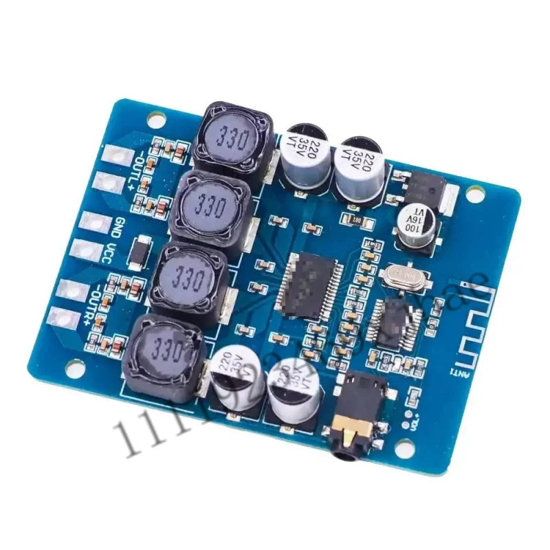 XH-M314 Ultra Clear Bluetooth Digital Power Amplifier Board TPA3118 Dual 45W Audio Amplifier Module AUX Decoding