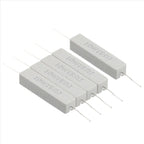 (FDDT) 5 Pcs 10W Watt 15 ohm 5% Wirewound Ceramic Cement Resistor