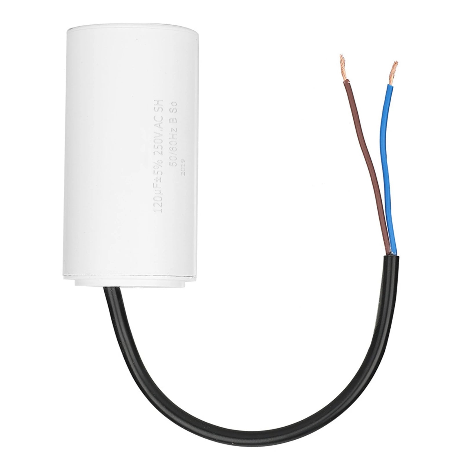 250V AC 120uF 50/60Hz CBB60 Motor Capacitor Run Capacitor for Motor Air Compressor CBB60 Capacitor Run Capacitor with Wire Lead