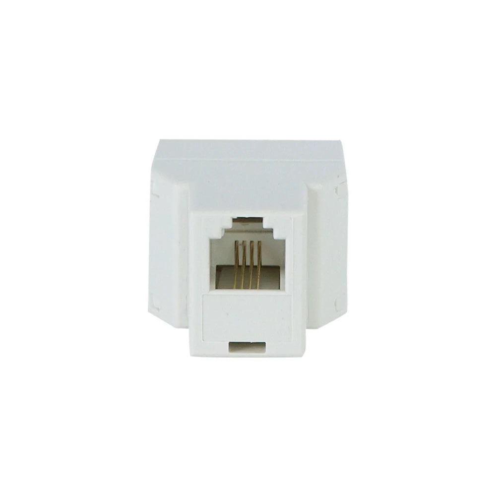 1pcs RJ45 Splitter Adapter 1 to 2 Dual Female Port CAT5/6 LAN Ethernet Socket Network Connection Splitter Adapter