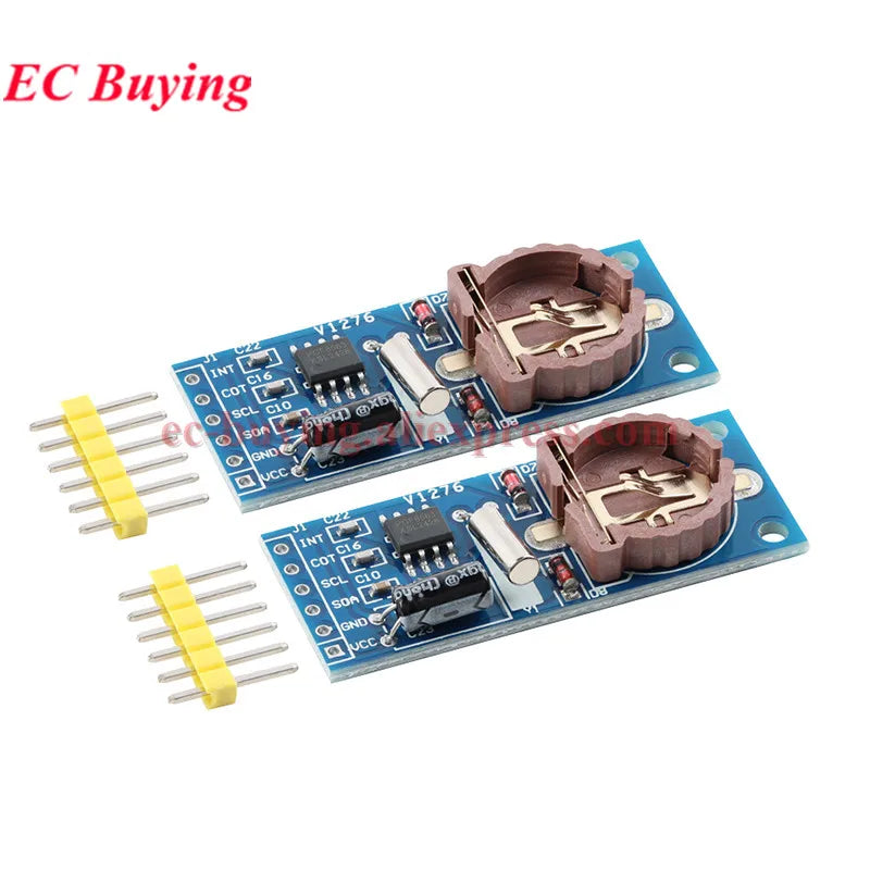 1-10Pcs PCF8563 PCF8563T 8563 IIC Real Time Clock RTC Module Board Good than DS3231 AT24C32 I2C Interface Calendar Timing Module