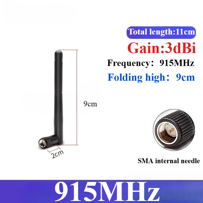 1Pcs 868MHz 915MHz Antenna 3dBi-10dBi SMA Male Head GSM/GPRS/2G/3G Antenna Waterproof Rubber Rod Antenna