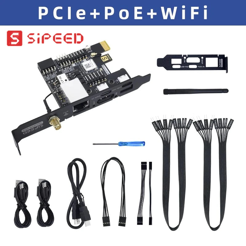 NanoKVM Series Sipeed Options Nano KVM-Lite/FULL/USB PCIe Nano RISC-V Mini Remote Power/OS Control For Raspberry Pi