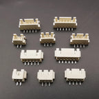 10Pcs SH 1.0mm/JST 1.25mm/ZH 1.5mm/PH 2.0mm/XH2.54mm 2P 3P 4P 5P 6P Horizontal Vertical Male Socket Housing Pin Header Connector