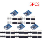 1-20PCS ESP8266 D1 Mini WIFI Development Board ESP-12F CH340G CH340 V2 Usb Wemos D1 Mini Nodemcu Lua Iot Board 3.3V Met Pins