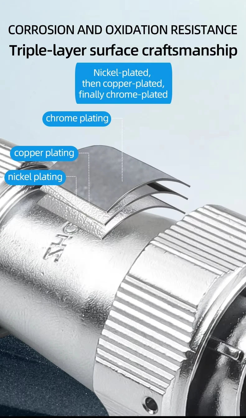 ZHQCN WY/HY28 TE+Z M28 Male And Female Docking Aviator Aviation Plug Socket Connectors 2 Pin For Machines And Equipment