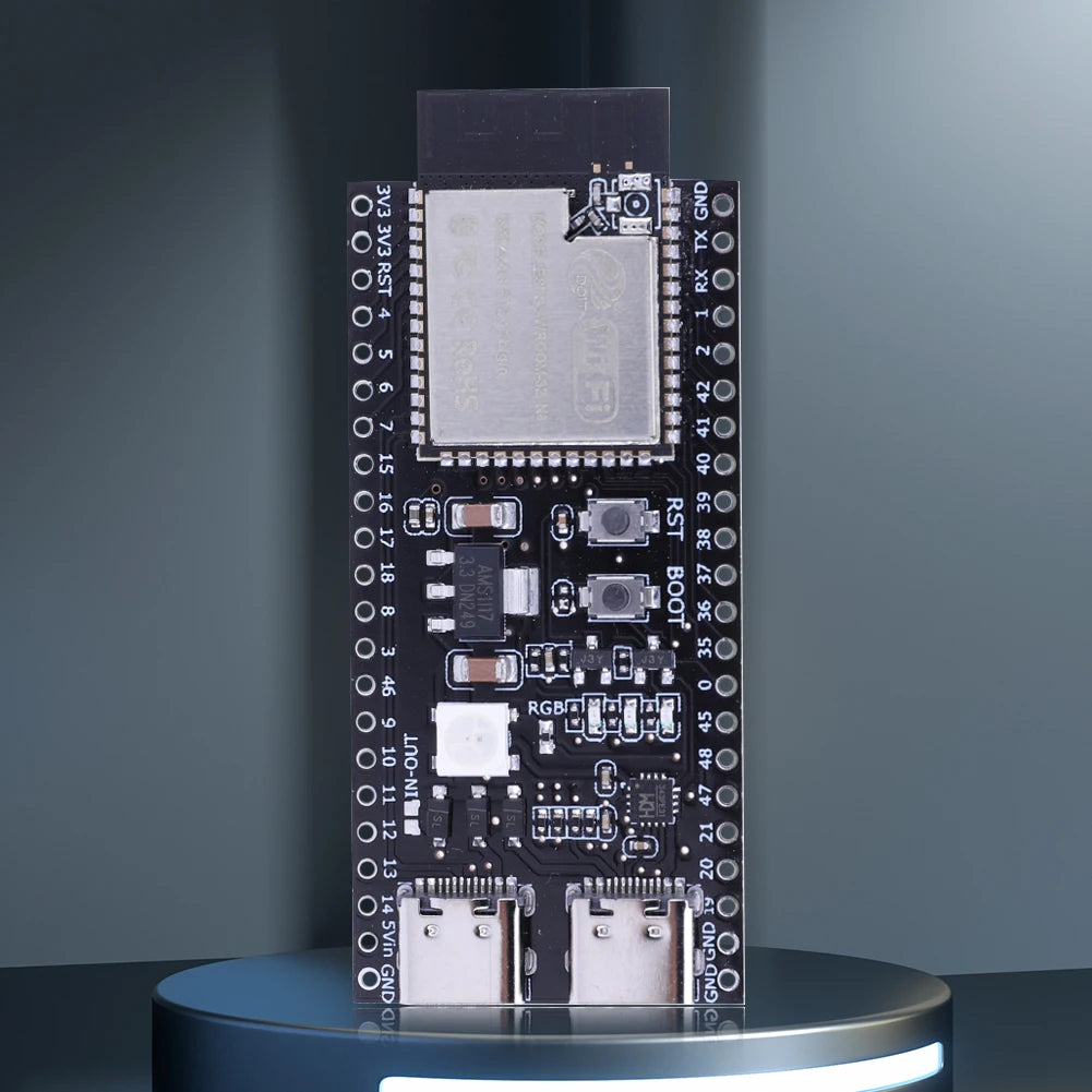 1-10X ESP32 S3 Dual Type-C Development Board WiFi Expansion Board 2.4G Wifi BT Module for Arduino 8MB PSRAM 16MB FLASH N16R8
