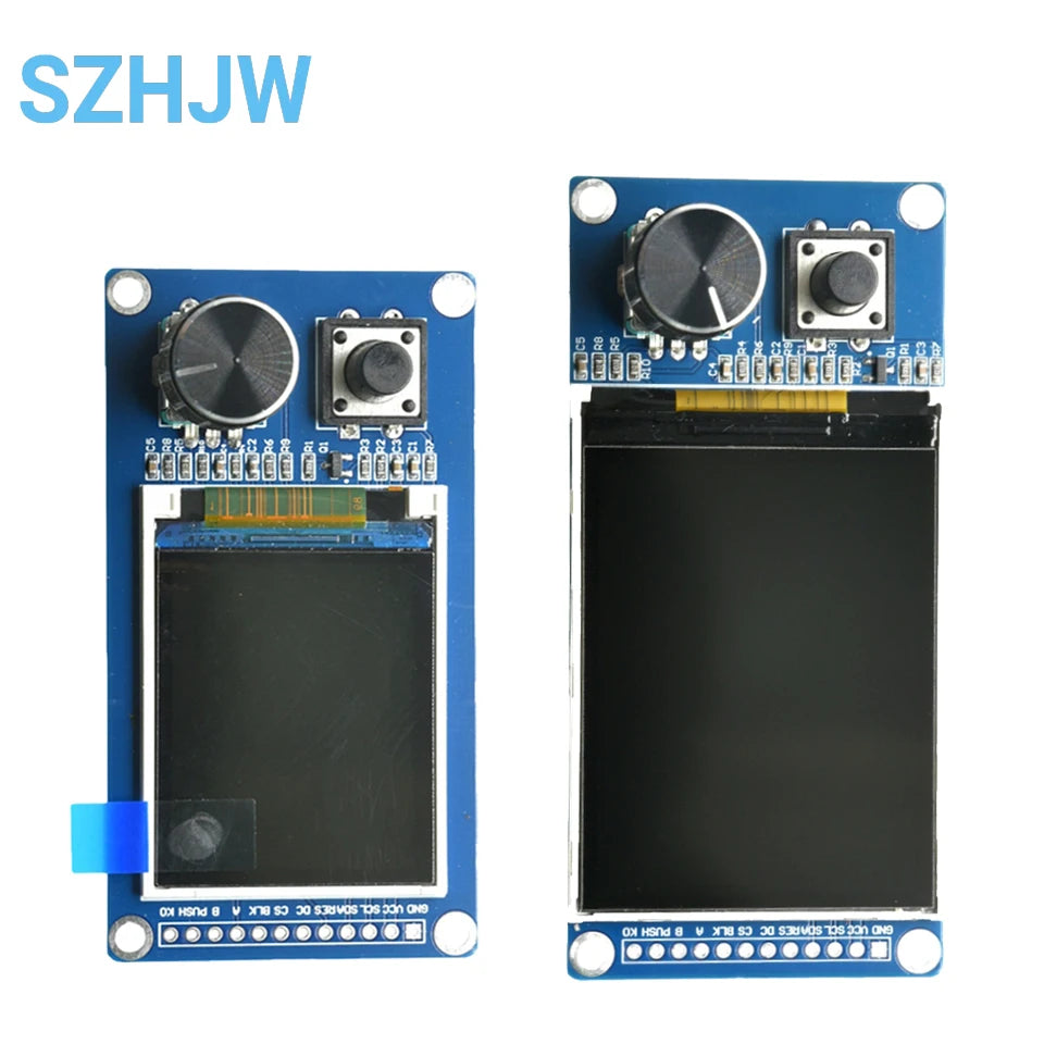 TFT LCD Display Screen 1.8 2.4 Inch SPI Interface With EC11 Rotary Encoder Module Electronic Development Kit