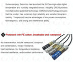 SHT40 SHT30 SHT20 21 SHT35 Temperature Humidity Sensor Module Probe Cable Waterproof Digital Capacitance Sensors 1M I2C Output