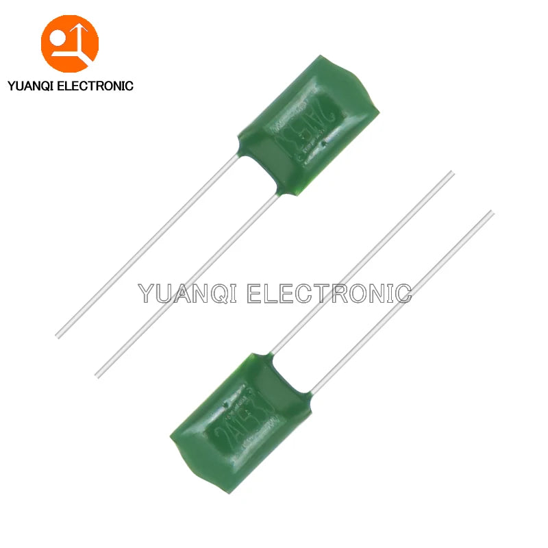 Polyester film capacitor 100V 220PF 470PF 102J 222J 104J 224J 2A472J 2A562J 2A223J 2A333J 2A103J 2A473J 2A104J 2A224J 2A334J