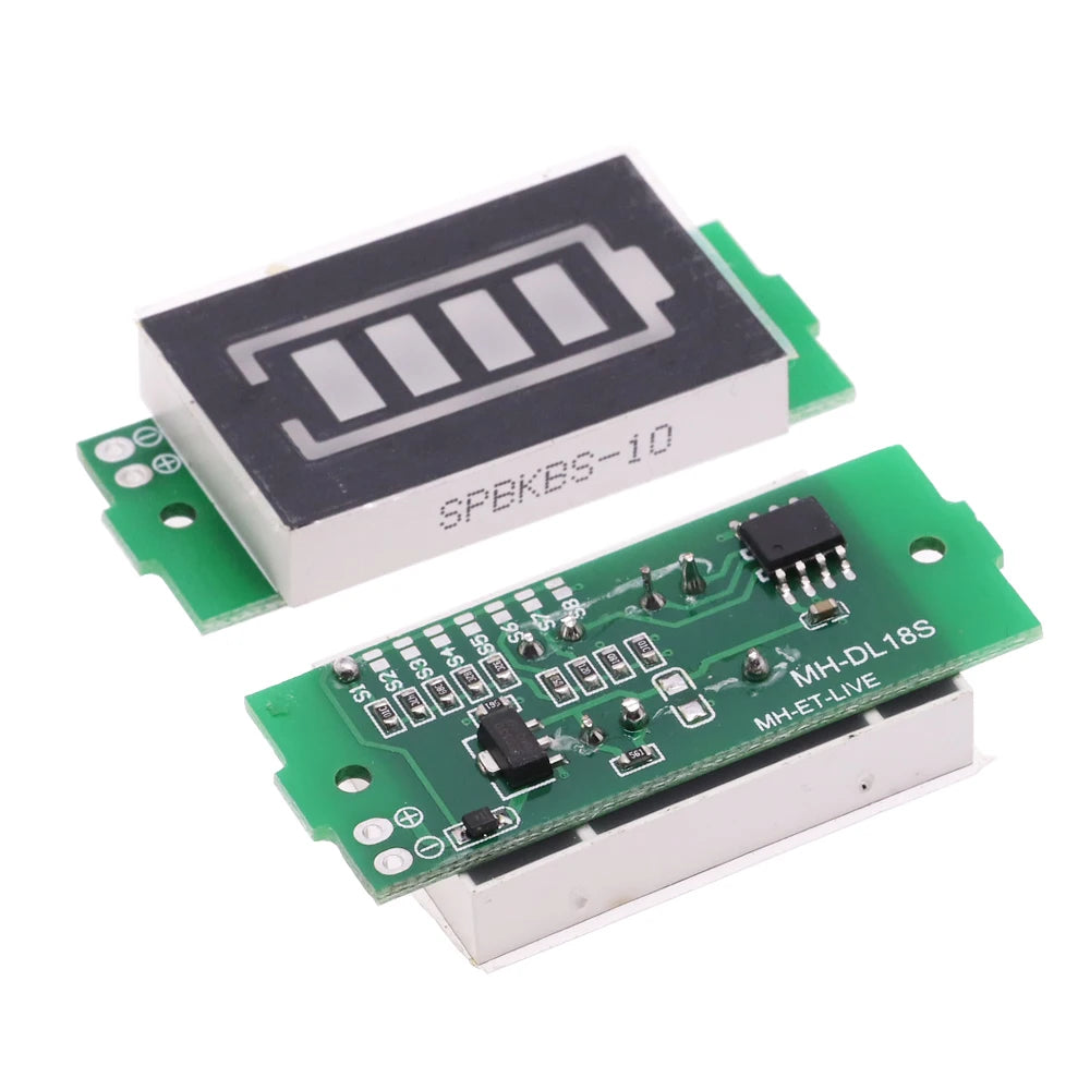 1S 2S 3S 4S 6S 7S 8S Series Lithium Battery Capacity Indicator Module Display Electric Vehicle Battery Power Tester Li-po Li-ion