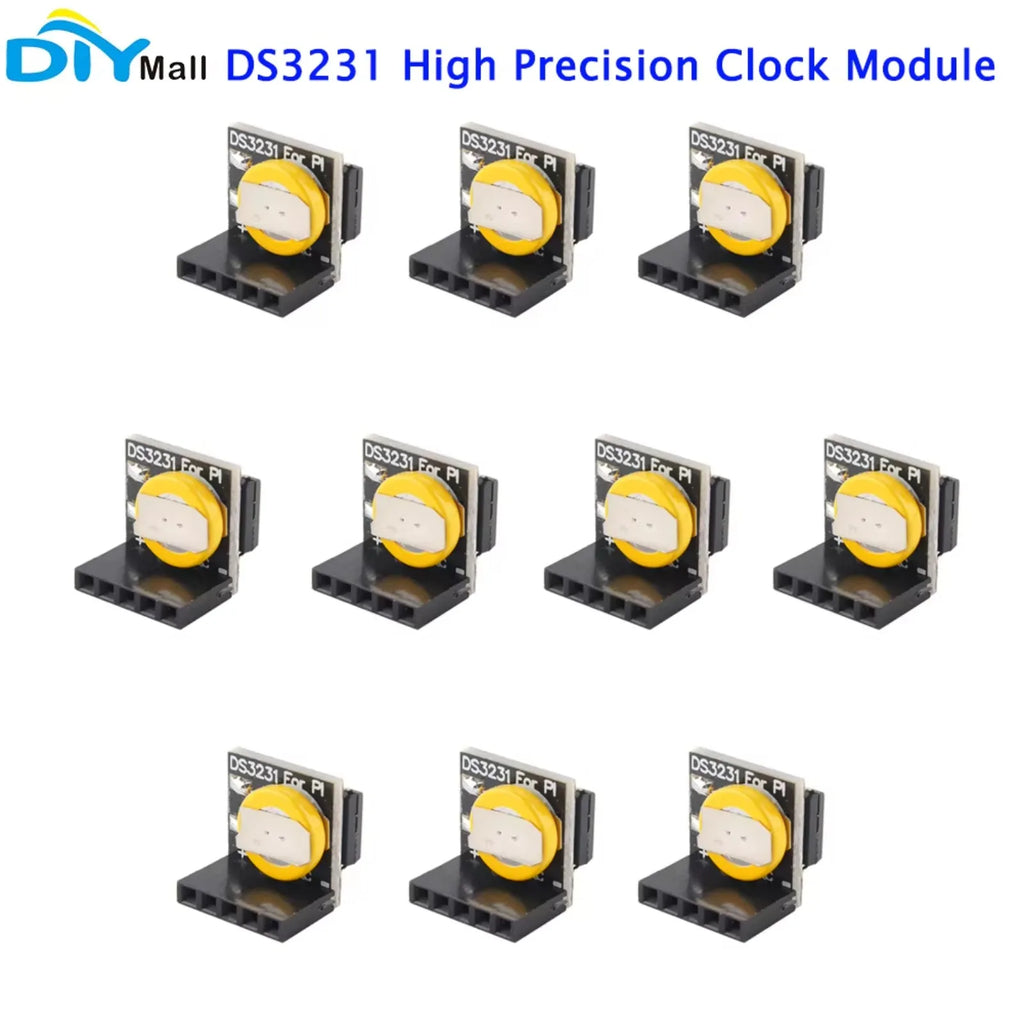 10pcs DS3231 High Precision Clock Module RTC Real Time for Arduino Raspberry Pi