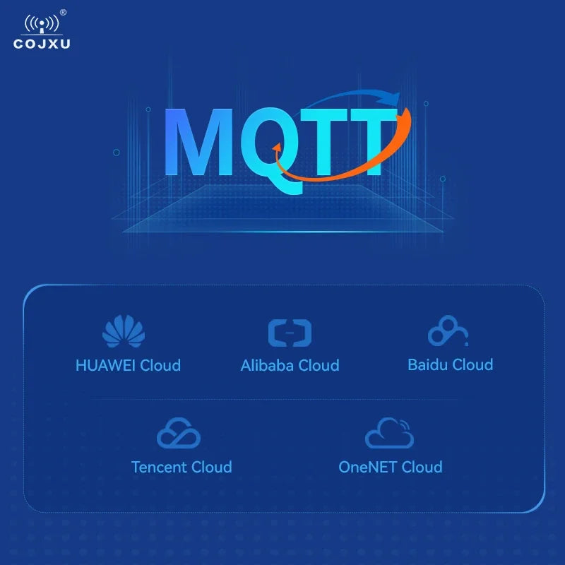 Serial to Ethernet Module COJXU NS1 TTL Level to RJ45 Ethernet Low Power Consumption Modbus Gateway Modbus TCP to RTU MQTT