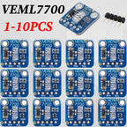 1-10PCS VEML7700 Ambient Light Sensor Module 120k Lux Light measuring Sensor Board 3.3V 5V I2C IIC Interface VEML7700
